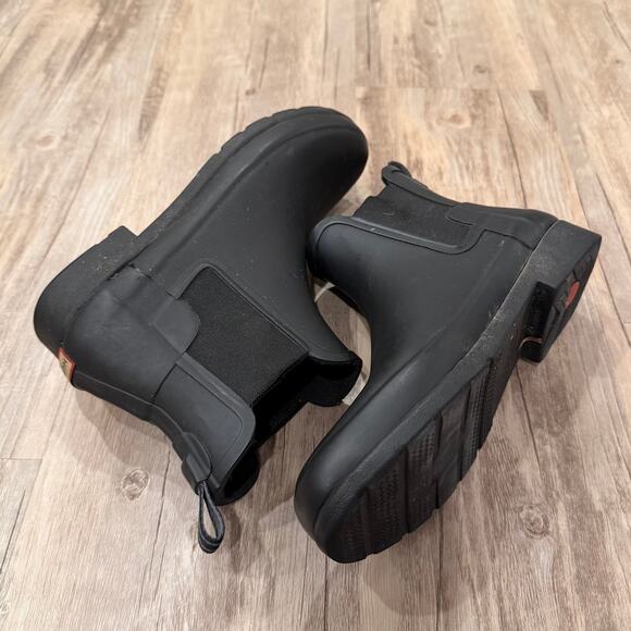 HUNTER Women's Original Refined Chelsea Slim-Fit Waterproof Rain Boots, Size 8 - Picture 5 of 8